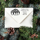 Search for christmas return address rubber stamps New home