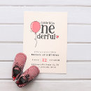 Search for miss onederful birthday invitations Simple