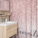 Search for pink glitter shower curtains Sparkle