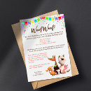 Search for funny dog birthday invitations Pawty