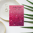 Search for pink glitter business cards Jewellery