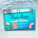 Search for palm leaves birthday invitations Modern
