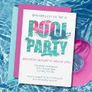 Search for pink and teal invitations Modern