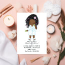 Search for african american princess invitations Black girl
