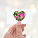 Search for flower shape business cards Pink