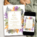 Search for autumn christening invitations Winter