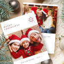 Search for modern typography christmas cards Classic