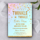 Search for twinkle twinkle little star baby shower invitations Rainbow