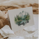 Search for mountain thank you cards Baby boy shower