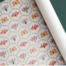 Search for vintage butterfly wrapping paper Nature