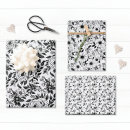 Search for black and white floral wrapping paper Botanical