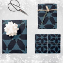 Search for dark blue christmas wrapping paper Floral