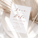 Search for terracotta wedding save the dates Modern