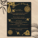 Search for bee birth announcement cards Yellow