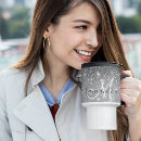 Search for silver grey glitter mugs Girly