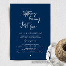 Search for love wedding invitations Elopement