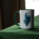 Search for peafowl mugs Teal