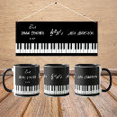 Search for for piano teacher mugs Keyboard