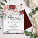 Search for burgundy and blush invitations Elegant
