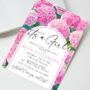 Search for pink hydrangea invitations Botanical
