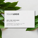 Search for owned business cards Minimalist