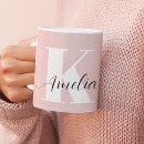 Search for script letter mugs Simple