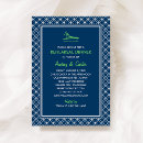 Search for boat rehearsal dinner invitations Navy blue
