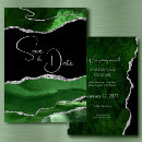 Search for green and silver wedding invitations Couple