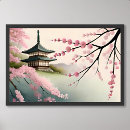 Search for sakura posters Watercolor