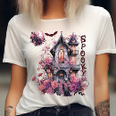 Search for haunted house tshirts Retro