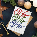 Search for ho ho ho cards Unique