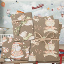 Search for christmas bear wrapping paper Kraft