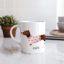 Search for watercolor dachshund mugs Pet