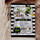 Search for witch baby shower invitations Wicked
