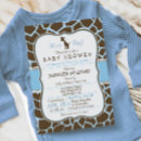 Search for giraffe print invitations Boy