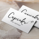 Search for dessert business cards Cupcake