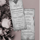 Search for parchment paper wedding programmes Vintage