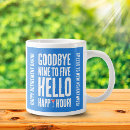 Search for goodbye mugs Funny