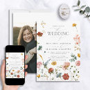 Search for watercolor flowers wedding invitations Modern
