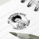 Search for kid name rubber stamps Teacher