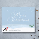 Search for bullfinch christmas cards Winter