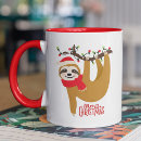 Search for sloth christmas mugs Kids