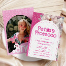 Search for modern brunch bridal shower invitations Petals and prosecco