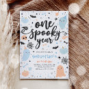 Search for spooky birthday invitations Cute ghost party
