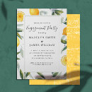 Search for yellow engagement party invitations Summer