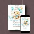 Search for blue gold baby shower posters Cute