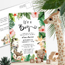 Search for zebra baby boy shower invitations Jungle