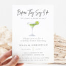 Search for elegant cocktail bridal shower invitations Simple