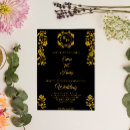 Search for gold foil art deco invitations Roaring twenties