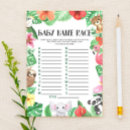 Search for tropical baby shower games Pink